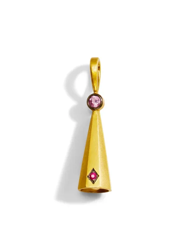 Pink Sapphire Bell – Love and Peace