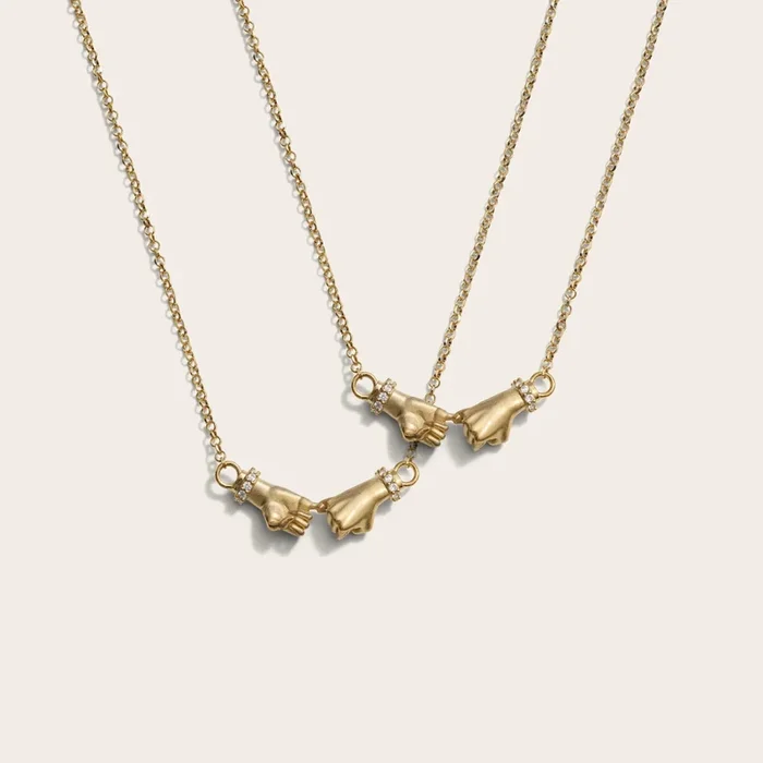 Pinky Promise Necklace Set