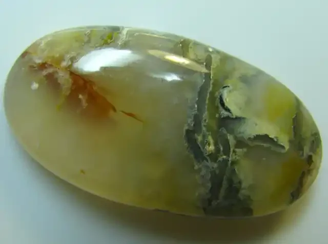 PLUME AGATE CABOCHON HIGH POLISH STONE 54.70 CTS