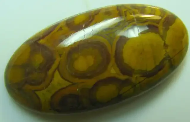 POPPY JASPER BEAUTIFUL PATTERN STONE 36.95 CTS