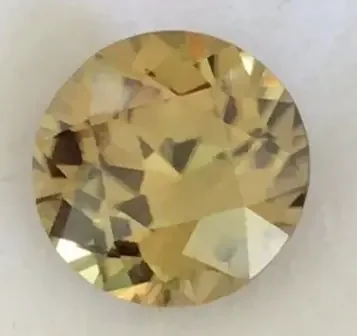 Pretty Brilliant Cut Yellow Zircon – Cambodia HM1552