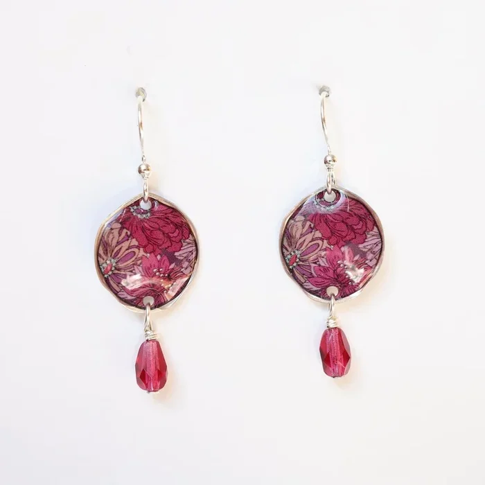 Purple Passions Earring