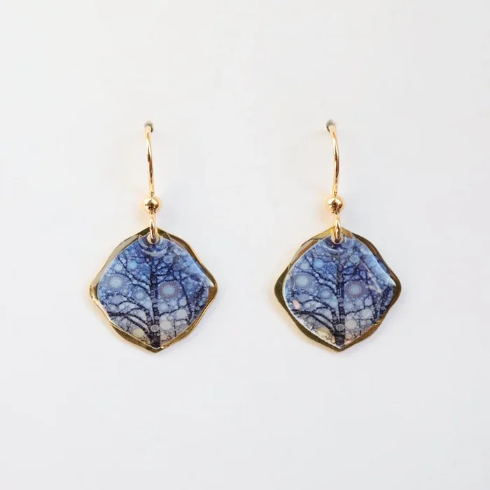 Purple Sunset Earrings