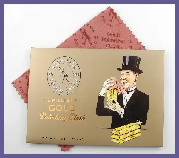 QUALITY GOLD POLISHING CLOTH-MADE IN ENGLAND