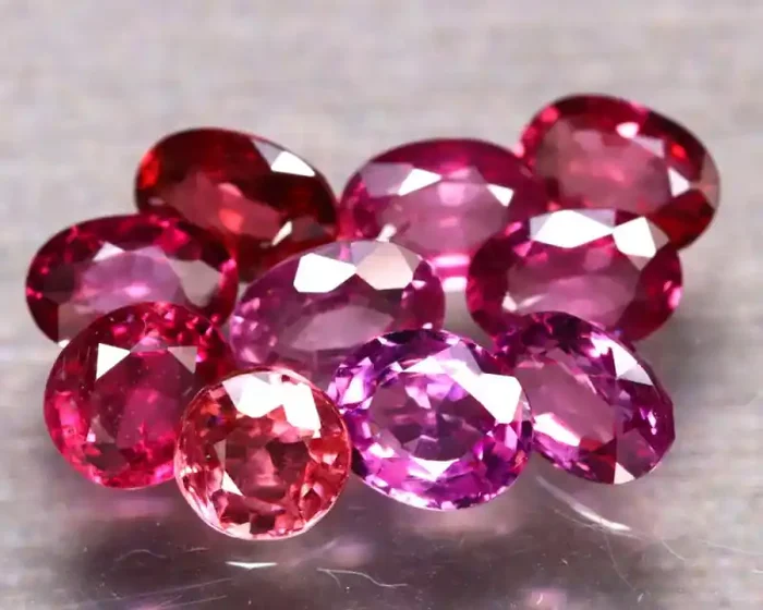 Rhodolite 5.93Ct 10Pcs Natural Purple Rhodolite Garnet E2310/B2