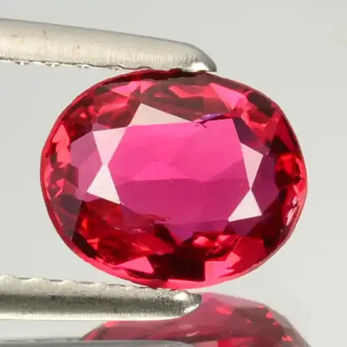 ~RICHEST~ 1.10 Cts Natural Stunning Red Spinel Oval Cut Burmese