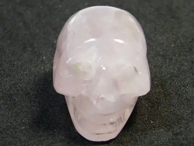 ROSE QUARTZSKULL SKELETON CARVING 89.80 CTS AG2076
