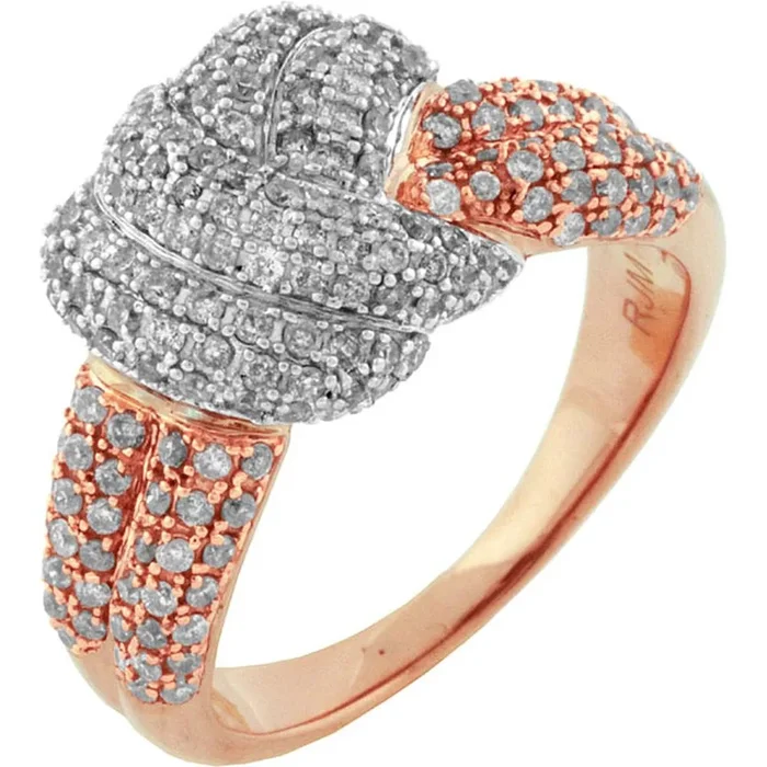 Royal 14K Rose Gold 1.00 Carat Round Diamond Women’s Ring