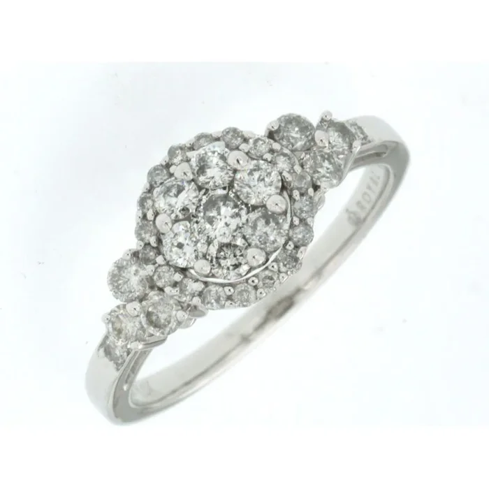 Royal 14K White Gold 0.75 Carat Diamond Engagement Ring