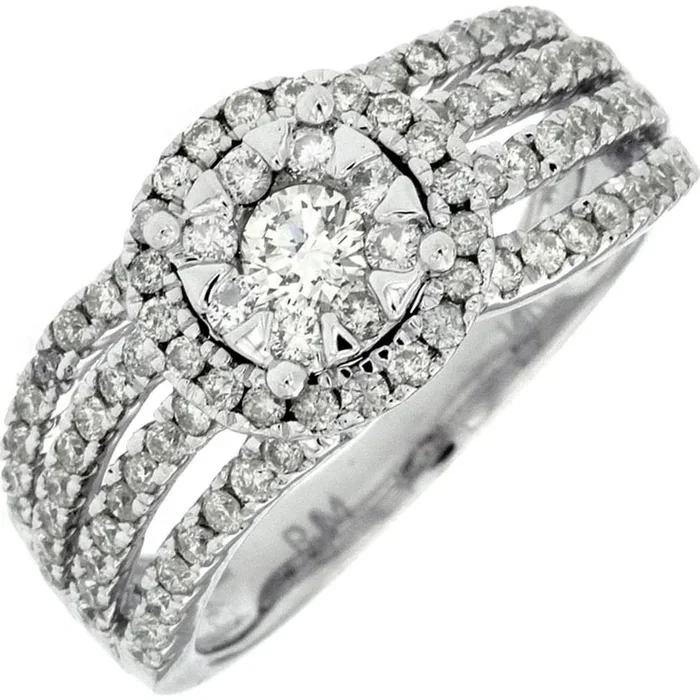 Royal Timeless 14K White Gold 1.00 Carat Diamond Engagement Ring