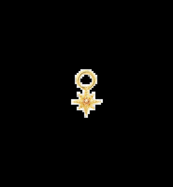 Run To The Sun Piercing Charm 14K