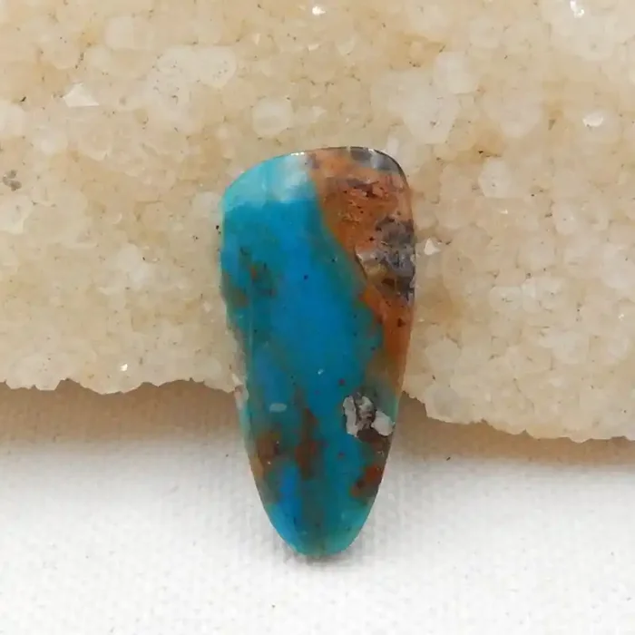 Sale 16.5cts Blue Opal Cabochon, October Birthstone, Blue Opal Gemstone G47