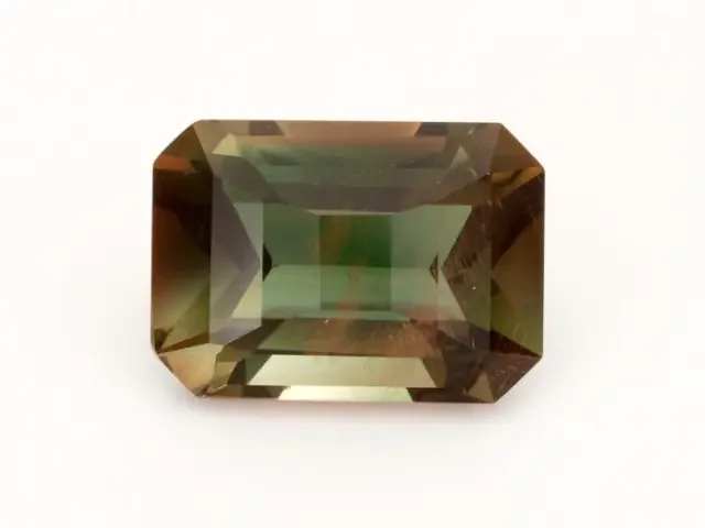 SALE WAS 6100 ~ 11.9ct Oregon Sunstone, Dichroic Rectangle (S195)