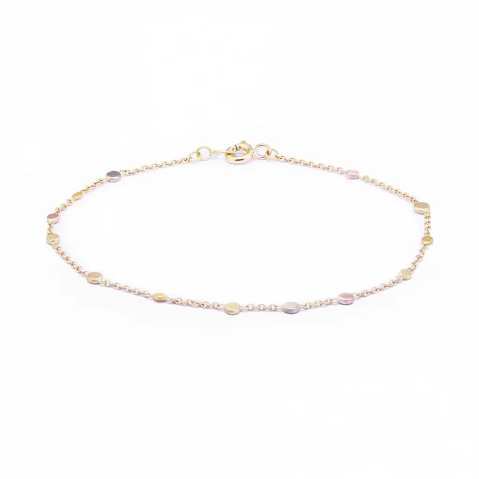 Scattered Rainbow Dots Bracelet
