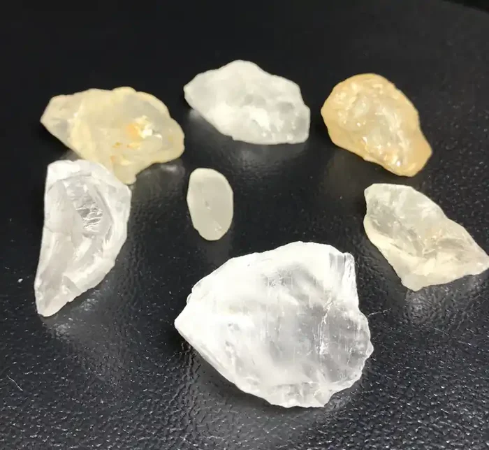 Seven Piece of 45 grams of Unheated Morganite Rough – Minas Gerais – Brazil
