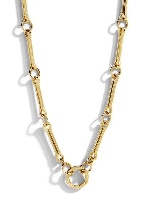Show Your Bones Yellow Gold Chain