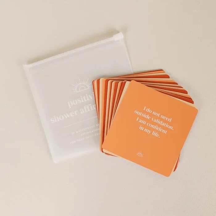 Shower Affirmation Cards – Positivity