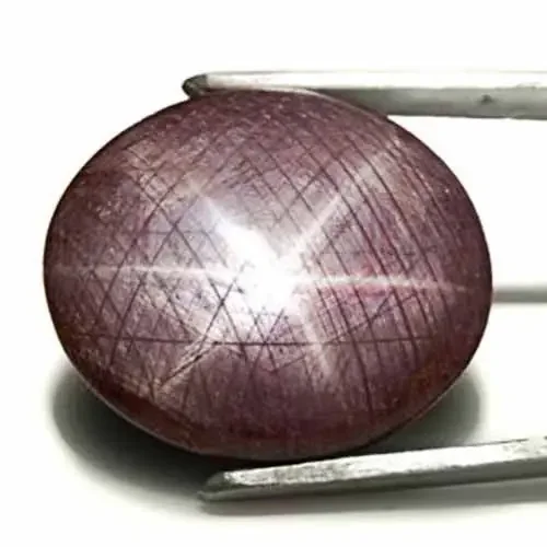 Sierra Leone Star Ruby, 122.60 Carats, Dark Purple Oval