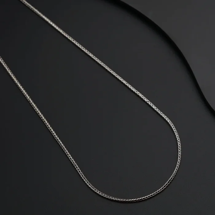 Silver Chain for Men / Women – ( 18 inches )