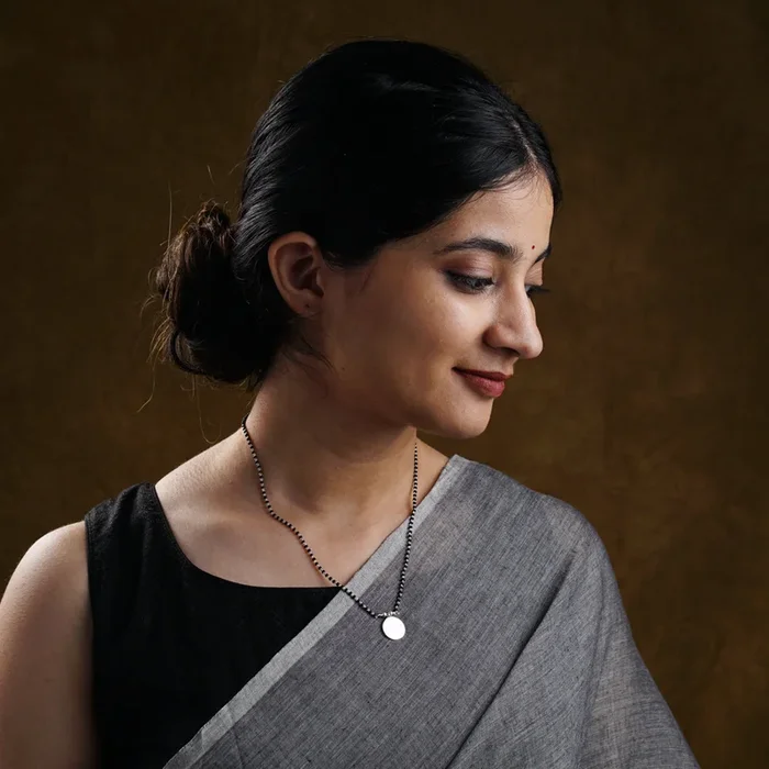 Silver Coin Mangalsutra
