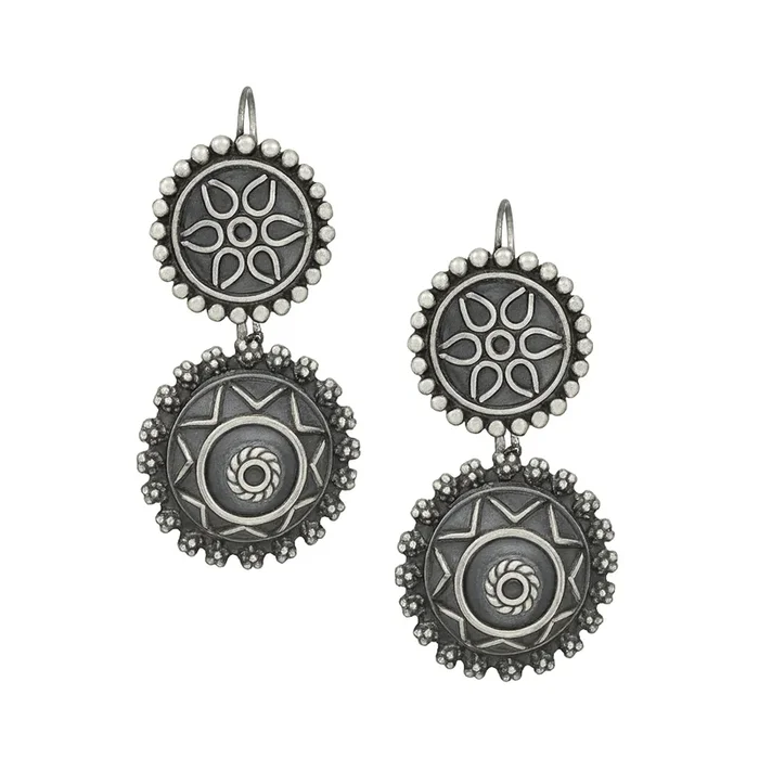 Silver Kurak Earrings