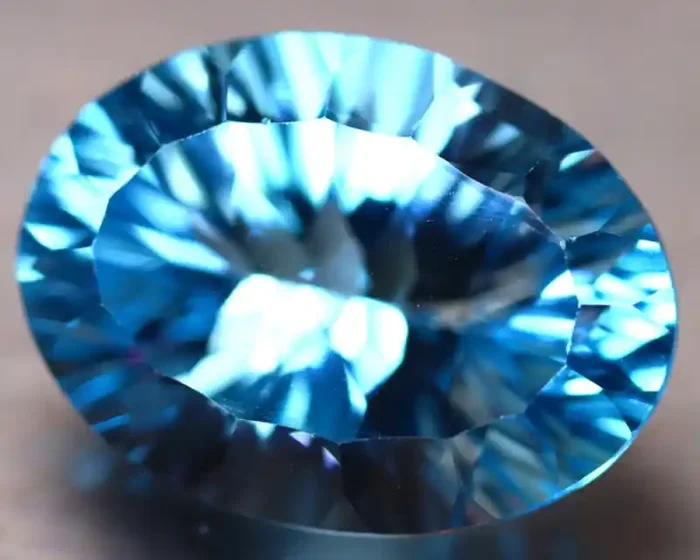 Sky Topaz 17.83Ct Natural VVS Sky Blue Topaz ER151/A48