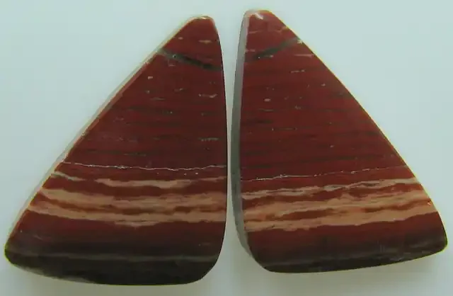 SNAKE SKIN JASPER PAIR FROM AUSTRALIA 10.65 CTS