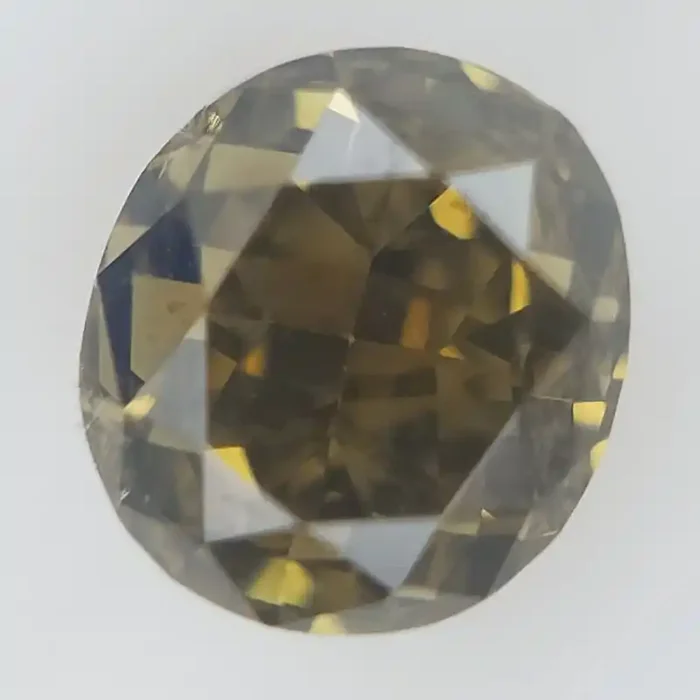 Sparkling Diamond ,Modified Oval Cut Green Diamonds 0.15 CTS