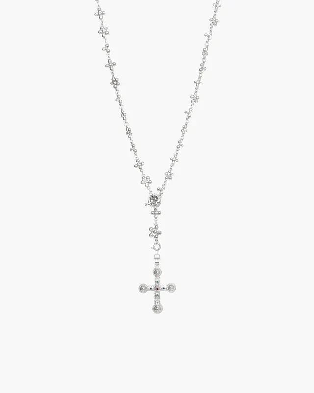 Cadena de molécula Daisy en plata