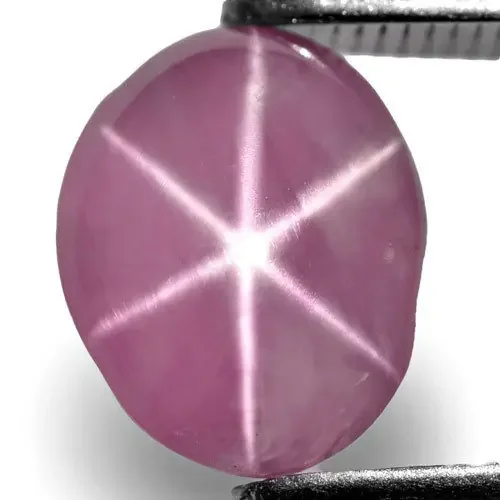 Sri Lanka Fancy Star Sapphire, 2.15 Carats, Violetish Pink Oval