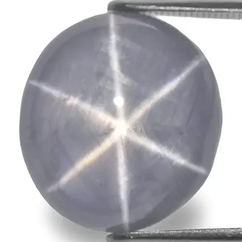 Sri Lanka Fancy Star Sapphire, 20.43 Carats, Soft Greyish Violet Oval