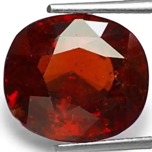 Sri Lanka Hessonite Garnet, 10.97 Carats, Reddish Orange Oval