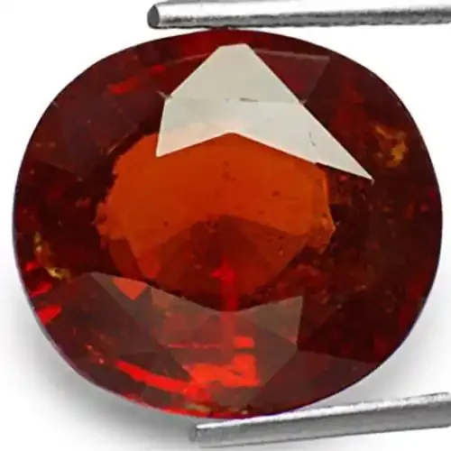 Sri Lanka Hessonite Garnet, 11.08 Carats, Orangy Brown Oval