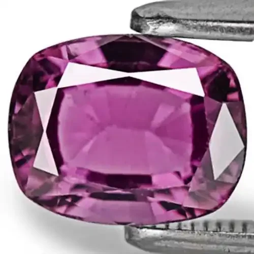 Sri Lanka Spinel, 1.94 Carats, Deep Purple Cushion