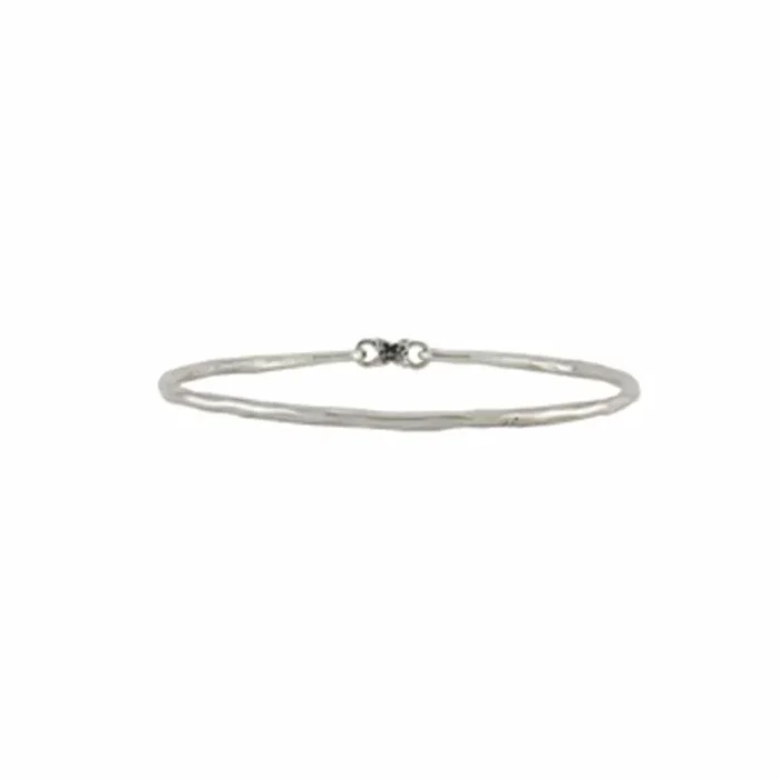 Sterling Silver Grace Bangle