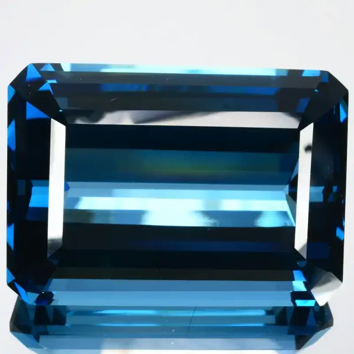 Stunning!! 143.62 Cts Natural London Blue Topaz Octagon Collection Gem