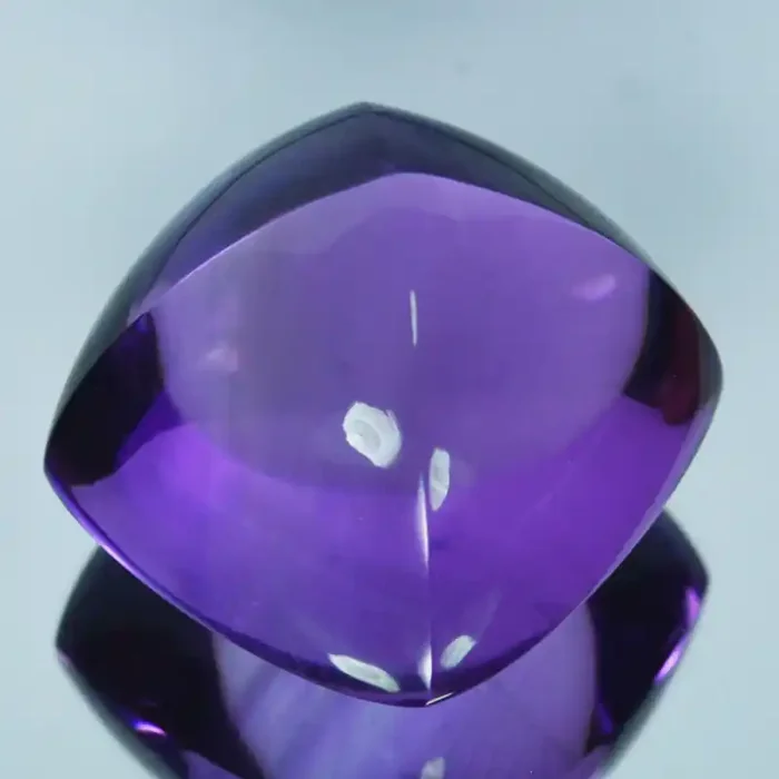 ~STUNNING~ 54.35 Cts Natural Purple Amethyst Sugarloaf Cut Bolivia