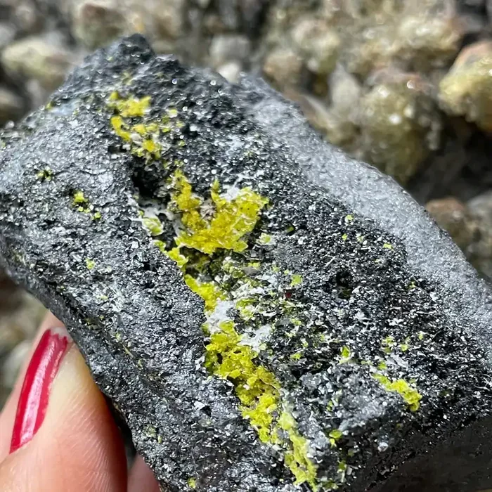 Sturmanite, N’chwaning, Kalahari Manganese Field, Northern Cape, South Africa