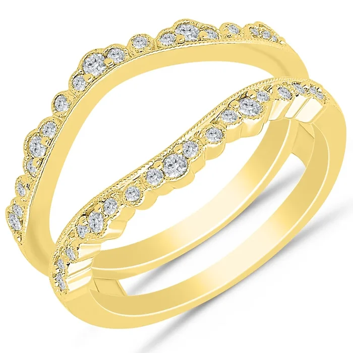 Sunlit Scallop Diamond Guard