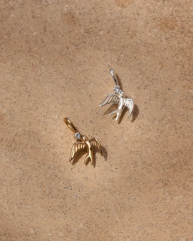 Swallow Charm