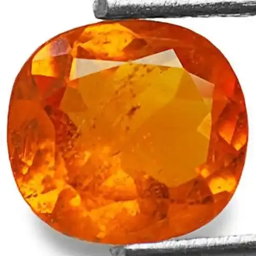 Tanzania Clinohumite, 1.04 Carats, Deep Orange Oval