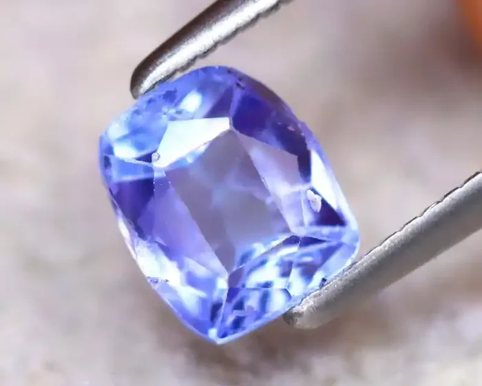 Tanzanite 1.06Ct Natural VVS Purplish Blue Tanzanite DF2823/D3