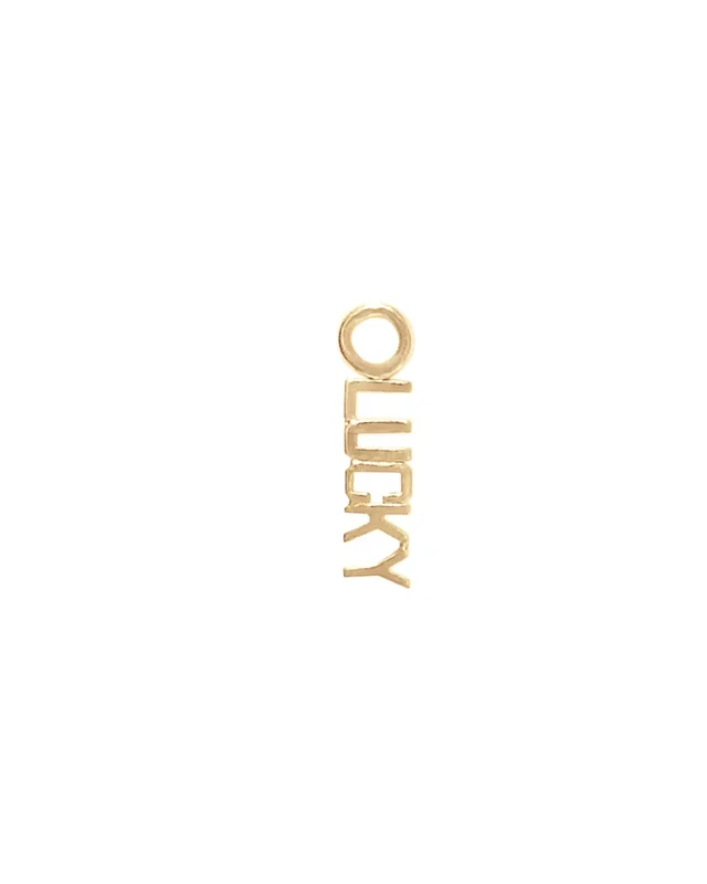 The Lucky Charm – 14K Gold Earring Charm