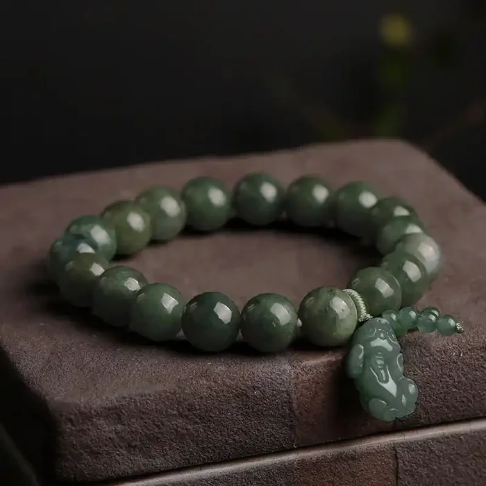 Tibetan Jade PiXiu Prosperity Bracelet