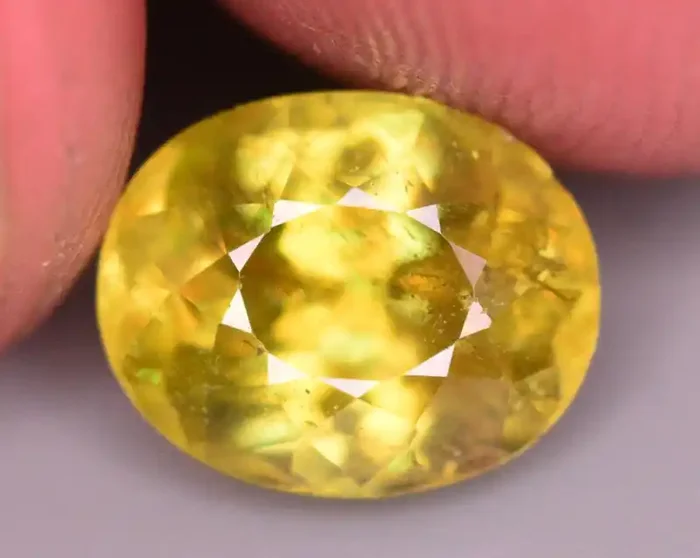 Top Spark 2.60 Ct Natural Tanzanian Sphene SKU A23