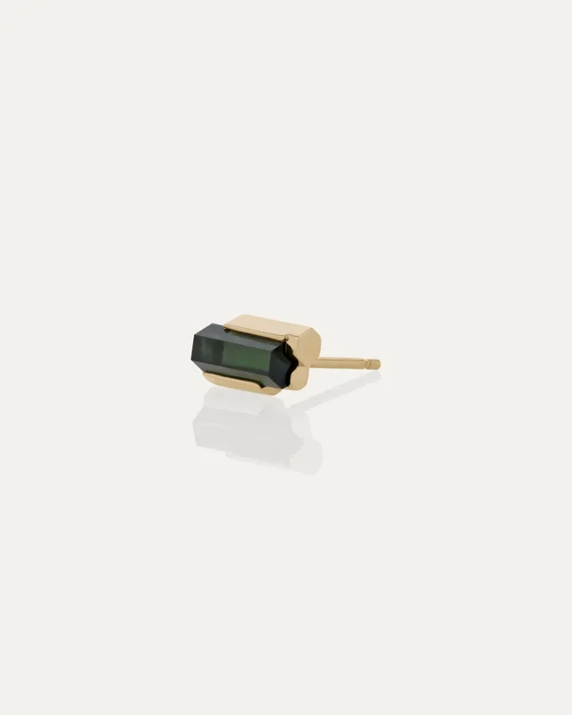 Tourmaline Pillar Earring