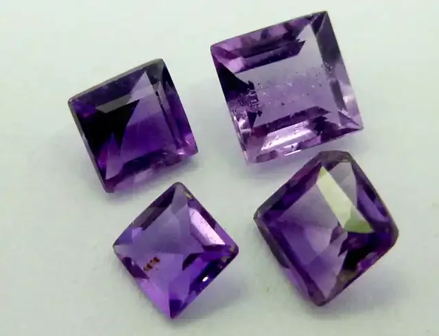 TRADE PARCEL 4 SQ AMETHYST1.75 CTS RT1280