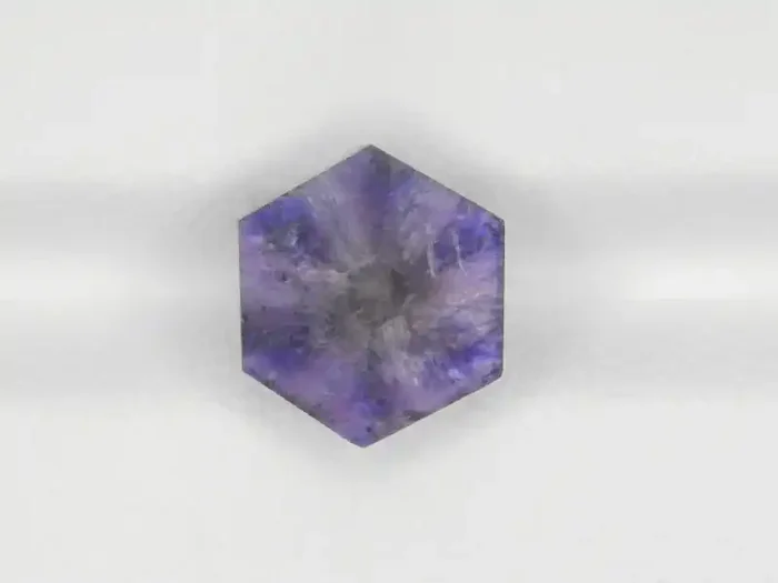 Trapiche Sapphire, 3.18ct – Mined in Afghanistan Certified by IGI