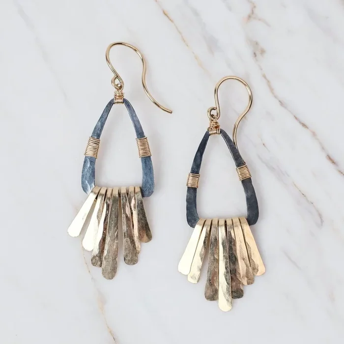 Triangle Tab Earrings