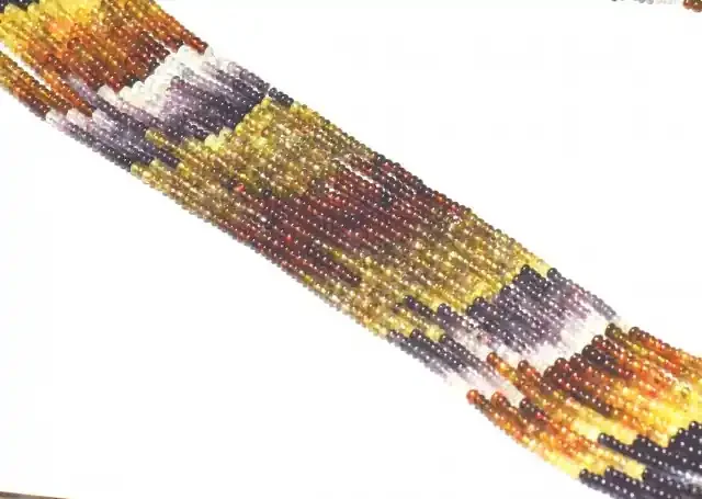 Tunduru Garnet AAA smooth beads 3 to 3.5mm 13
